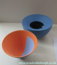 Load image into Gallery viewer, Blue Porcelain Art Pottery Bowl by Arjan Van Dal
