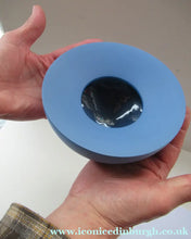 Load image into Gallery viewer, Blue Porcelain Art Pottery Bowl by Arjan Van Dal
