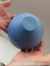Load image into Gallery viewer, Blue Porcelain Art Pottery Bowl by Arjan Van Dal
