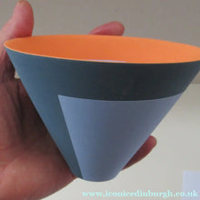 Load image into Gallery viewer, Sara Moorhouse Art Pottery Bowl 2019 Geometric Eclipse  Pattern
