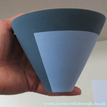 Load image into Gallery viewer, Sara Moorhouse Art Pottery Bowl 2019 Geometric Eclipse  Pattern
