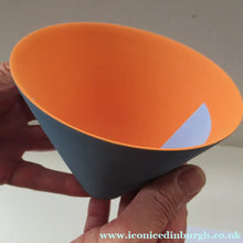 Load image into Gallery viewer, Sara Moorhouse Art Pottery Bowl 2019 Geometric Eclipse  Pattern
