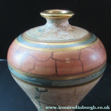 Load image into Gallery viewer, British Studio Pottery Miniature Bottle Vase by Tony Laverick 1990s
