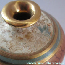 Load image into Gallery viewer, British Studio Pottery Miniature Bottle Vase by Tony Laverick 1990s
