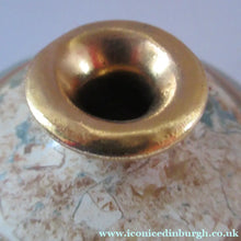 Load image into Gallery viewer, British Studio Pottery Miniature Bottle Vase by Tony Laverick 1990s
