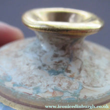 Load image into Gallery viewer, British Studio Pottery Miniature Bottle Vase by Tony Laverick 1990s
