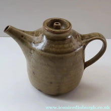 Load image into Gallery viewer, STUDIO POTTERY: JOANNA CONSTANTINIDIS (1927 - 2000). Miniature Stoneware Teapot with Impressed Seal to Base
