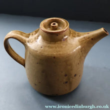 Load image into Gallery viewer, STUDIO POTTERY: JOANNA CONSTANTINIDIS (1927 - 2000). Miniature Stoneware Teapot with Impressed Seal to Base
