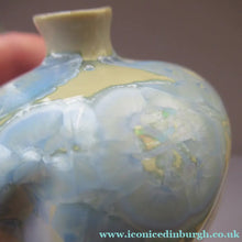 Load image into Gallery viewer, Julie Brooke Crystalline Glaze Miniature Bottle Vase
