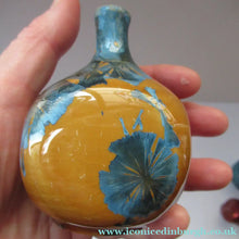 Load image into Gallery viewer, Julie Brooke Crystalline Glaze Miniature Bottle Vase
