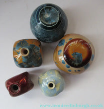 Load image into Gallery viewer, Julie Brooke Crystalline Glaze Miniature Lidded Pot
