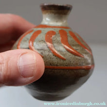 Load image into Gallery viewer, STUDIO POTTERY. Miniature Vase by DAVID LEACH (1911 - 2005) Lowderdown Pottery, Devon

