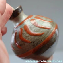 Load image into Gallery viewer, STUDIO POTTERY. Miniature Vase by DAVID LEACH (1911 - 2005) Lowderdown Pottery, Devon
