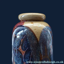Load image into Gallery viewer, STUDIO POTTERY. Pretty Vase with Abstract Floral Motifs. Crich Pottery (Diana Worthy) - British Ceramics
