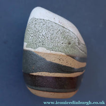 Load image into Gallery viewer, STUDIO POTTERY. SMALL 1960s TREMAEN Pottery Pebble Vase by Peter Ellery, Cornwall
