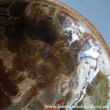 Load image into Gallery viewer, STUDIO POTTERY. Small Bowl with Abstract Floral Motifs. Crich Pottery (Diana Worthy) 
