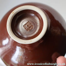 Load image into Gallery viewer, STUDIO POTTERY. Small Treacle Glaze Footed Bowl by David Lloyd Jones (1928-1994)
