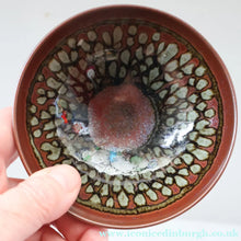 Load image into Gallery viewer, STUDIO POTTERY. Small Treacle Glaze Footed Bowl by David Lloyd Jones (1928-1994)
