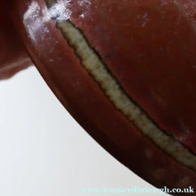 Load image into Gallery viewer, STUDIO POTTERY. Small Treacle Glaze Footed Bowl by David Lloyd Jones (1928-1994)
