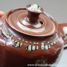 Load image into Gallery viewer, STUDIO POTTERY. Small Treacle Glaze Teapot by David Lloyd Jones (1928-1994)
