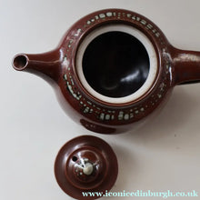 Load image into Gallery viewer, STUDIO POTTERY. Small Treacle Glaze Teapot by David Lloyd Jones (1928-1994)

