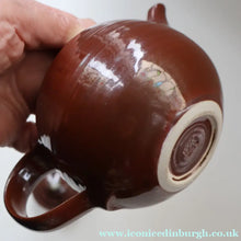 Load image into Gallery viewer, STUDIO POTTERY. Small Treacle Glaze Teapot by David Lloyd Jones (1928-1994)
