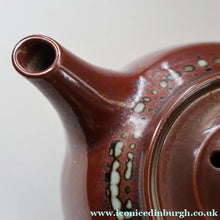 Load image into Gallery viewer, STUDIO POTTERY. Small Treacle Glaze Teapot by David Lloyd Jones (1928-1994)

