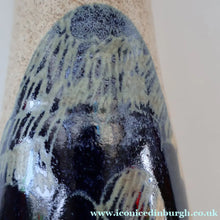Load image into Gallery viewer, STUDIO POTTERY. Tall Vase with Abstract Floral Motifs. Crich Pottery (Diana Worthy)
