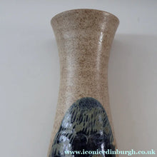 Load image into Gallery viewer, STUDIO POTTERY. Tall Vase with Abstract Floral Motifs. Crich Pottery (Diana Worthy)
