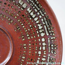 Load image into Gallery viewer, STUDIO POTTERY. Treacle Glaze Cup and Saucer by David Lloyd Jones (1928-1994)
