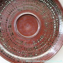 Load image into Gallery viewer, STUDIO POTTERY. Treacle Glaze Cup and Saucer by David Lloyd Jones (1928-1994)
