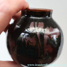 Load image into Gallery viewer, STUDIO POTTERY. Unusual Small Treacle Glaze Pot by David Lloyd Jones (1928-1994)

