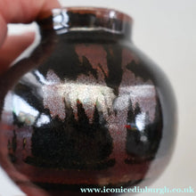 Load image into Gallery viewer, STUDIO POTTERY. Unusual Small Treacle Glaze Pot by David Lloyd Jones (1928-1994)

