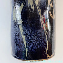 Load image into Gallery viewer, STUDIO POTTERY. Very Tall Vase with Abstract Floral Motifs. Crich Pottery (Diana Worthy)
