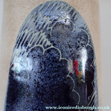 Load image into Gallery viewer, STUDIO POTTERY. Very Tall Vase with Abstract Floral Motifs. Crich Pottery (Diana Worthy)
