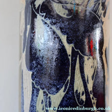 Load image into Gallery viewer, STUDIO POTTERY. Very Tall Vase with Abstract Floral Motifs. Crich Pottery (Diana Worthy)
