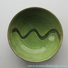 Load image into Gallery viewer, STUDIO POTTERY: Vintage 1960s Winchcombe Pottery Shallow Slipware Bowl. Sidney Tustin Mark
