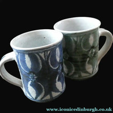 Load image into Gallery viewer, Vintage ALDERMASTON Pottery Pair of SIGNED Coffee Mugs
