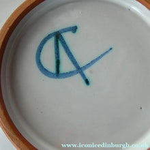 Load image into Gallery viewer, ALDERMASTON Pottery Twin Handled Cup and Saucer by Edgar Campden
