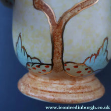 Load image into Gallery viewer, Stunning 1930s Art Deco Design Vase by CROWN DEVON with Abstract Tree Patterns
