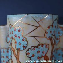 Load image into Gallery viewer, Stunning 1930s Art Deco Design Vase by CROWN DEVON with Abstract Tree Patterns
