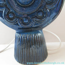 Load image into Gallery viewer, Vintage 1960s Large Modernist Brutalist Ceramic Table Lamp
