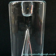 Load image into Gallery viewer, 1990s Large Timo Sarpaneva Chunky Clear Glass "JANUS" Candlestick for Iittala
