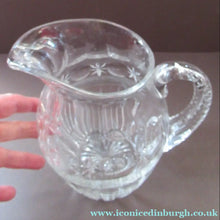 Load image into Gallery viewer, 1930s Rare Large Webb Corbett Vintage Cut Crystal Water Jug
