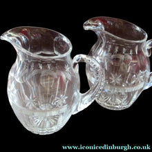 Load image into Gallery viewer, 1930s Rare Large Webb Corbett Vintage Cut Crystal Water Jug
