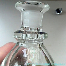 Load image into Gallery viewer, Vintage Perthshire Millefiori Inkwell or Perfume Bottle (PP83). 7 1/2 inches in height
