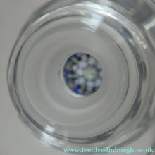 Load image into Gallery viewer, Vintage Perthshire Millefiori Inkwell or Perfume Bottle (PP83). 7 1/2 inches in height
