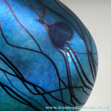 Load image into Gallery viewer, Early Ditchfield Lustre Lily-Pad Peacock Lustre Vase. Signed. Unique Collection

