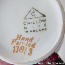 Load image into Gallery viewer, 1950s Polish Cmielow Harlequin Pattern Teapot, Milk Jug and Sugar Bowl
