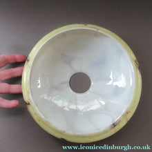 Load image into Gallery viewer, Vintage 1930s Art Deco Pendant Light Fitting. Chrome, Bakelite and Three Glass Shades
